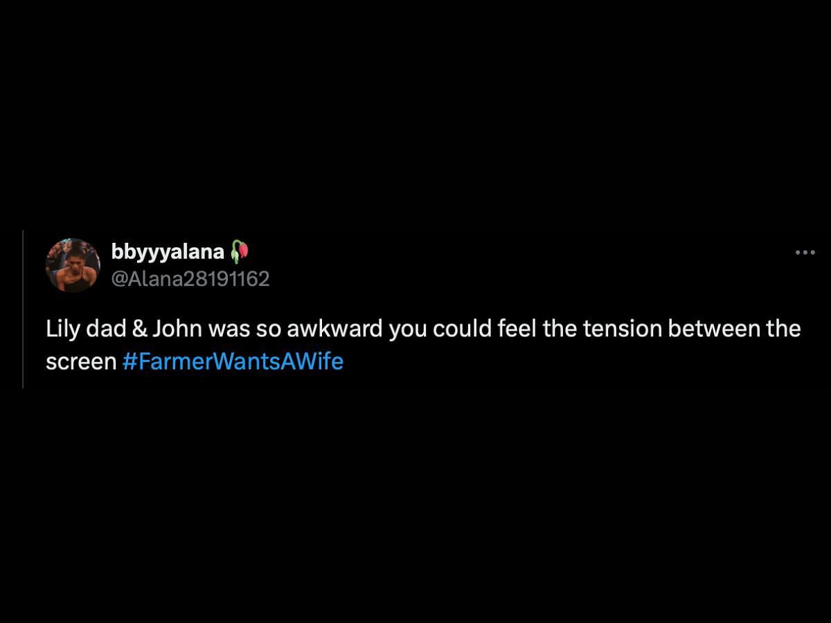 A fan reacts to John and Dave's meet (Image via X/@Alana28191162)